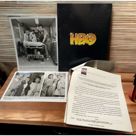 HBO Show Press Kit State of Emergency Joe Mantegna Lynn Whitfield 1994 - Picture 1 of 7